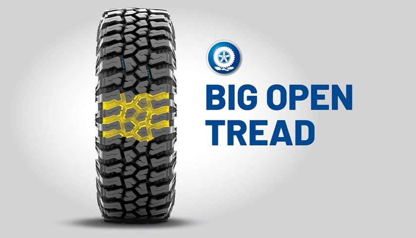 Big open tread